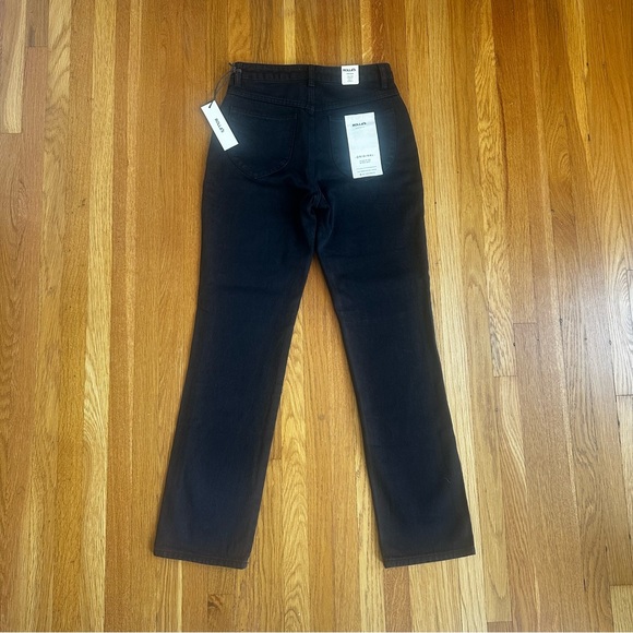 NWT Rolla’s Original High Rise Straight Long Jeans - 27 - Ash Black - Picture 5 of 7